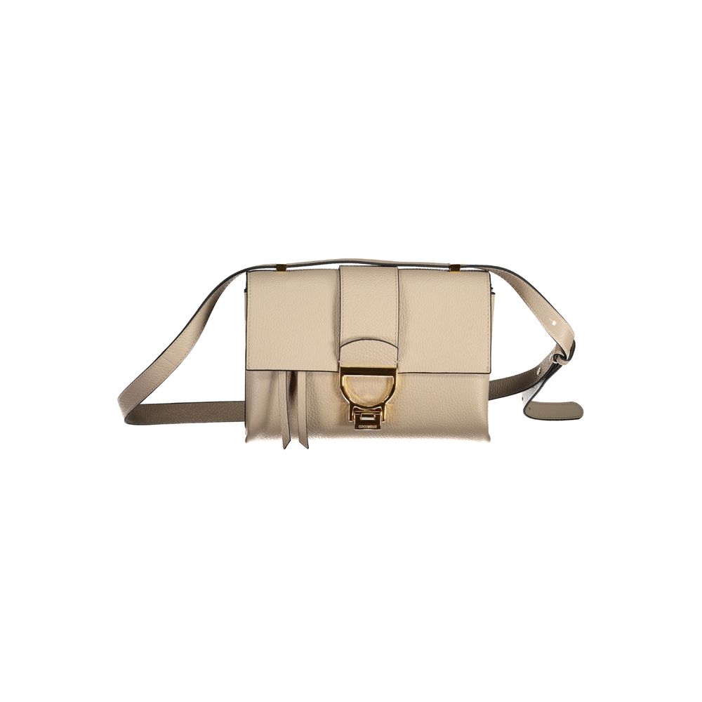 Coccinelle beige leather handbag